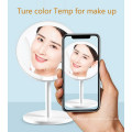 5X makeup mirror with led touch magnifying vanity mirror